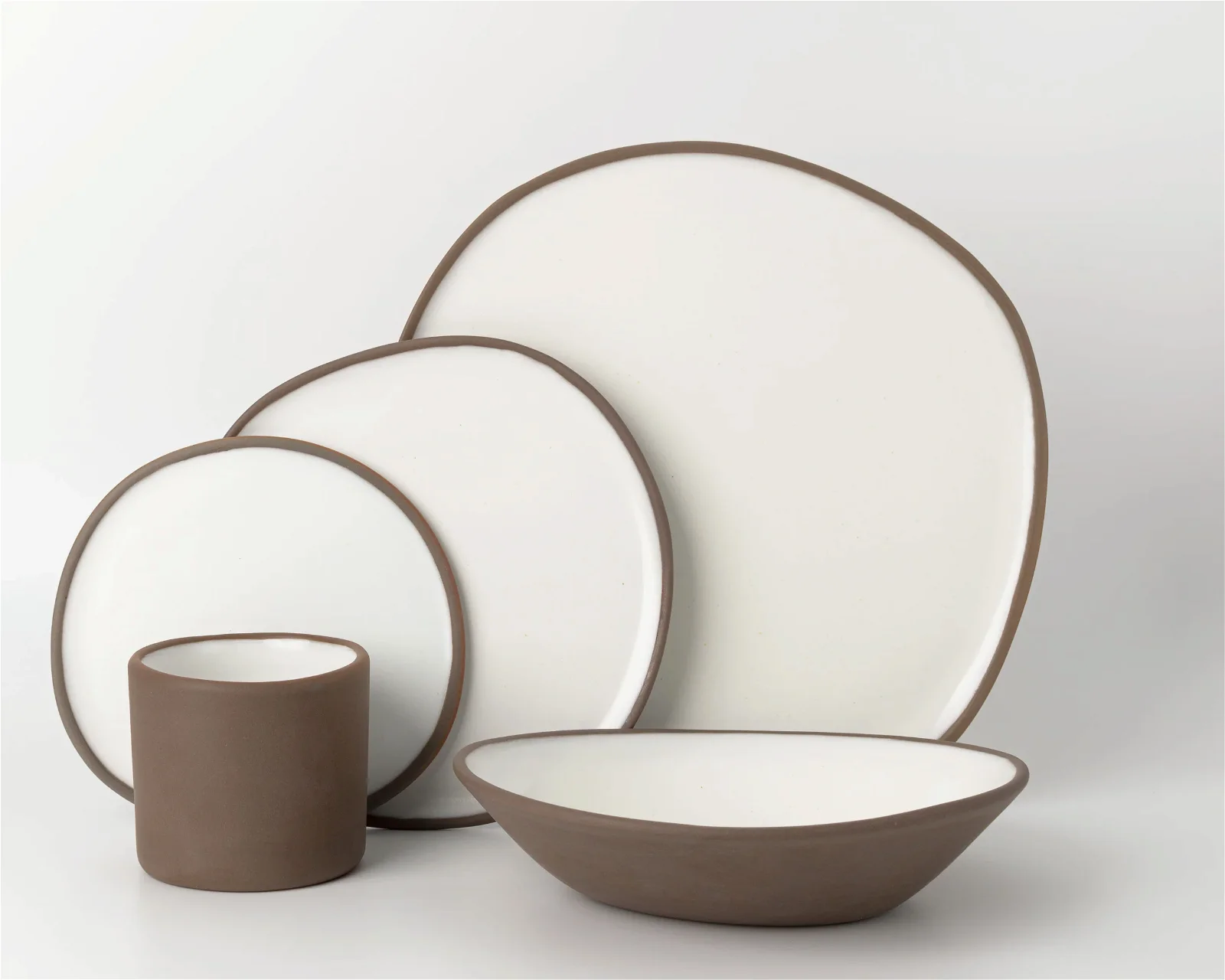 Image of 5 Piece Ripple Dinner Setting