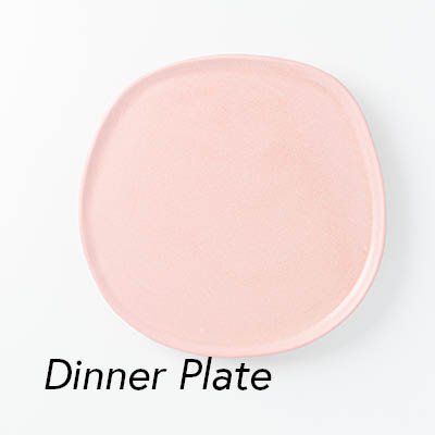 Ripple Dinner Plate- Azalea
