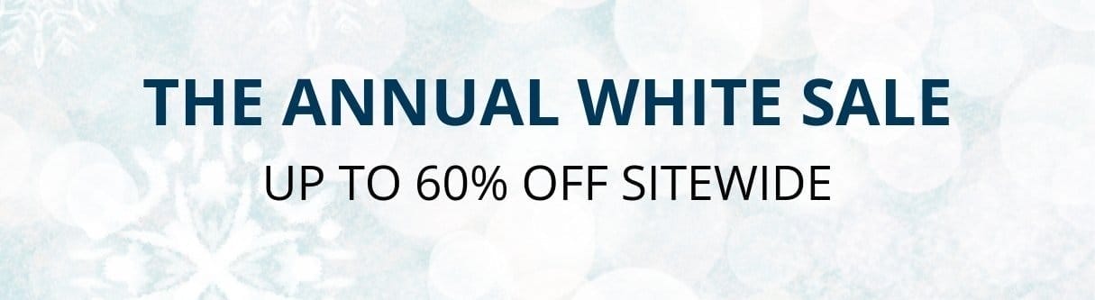 The Annual White Sale