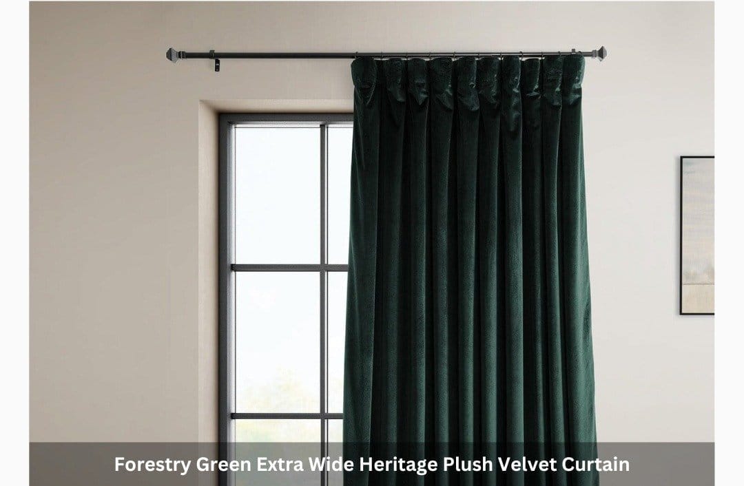 Velvet Extra Wide Curtains