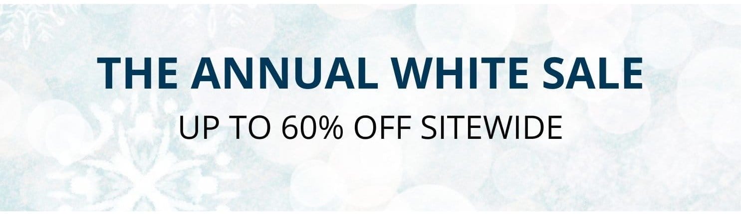 The Annual White Sale