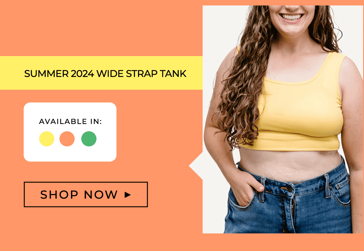 Summer 2024 Wide Strap Tank