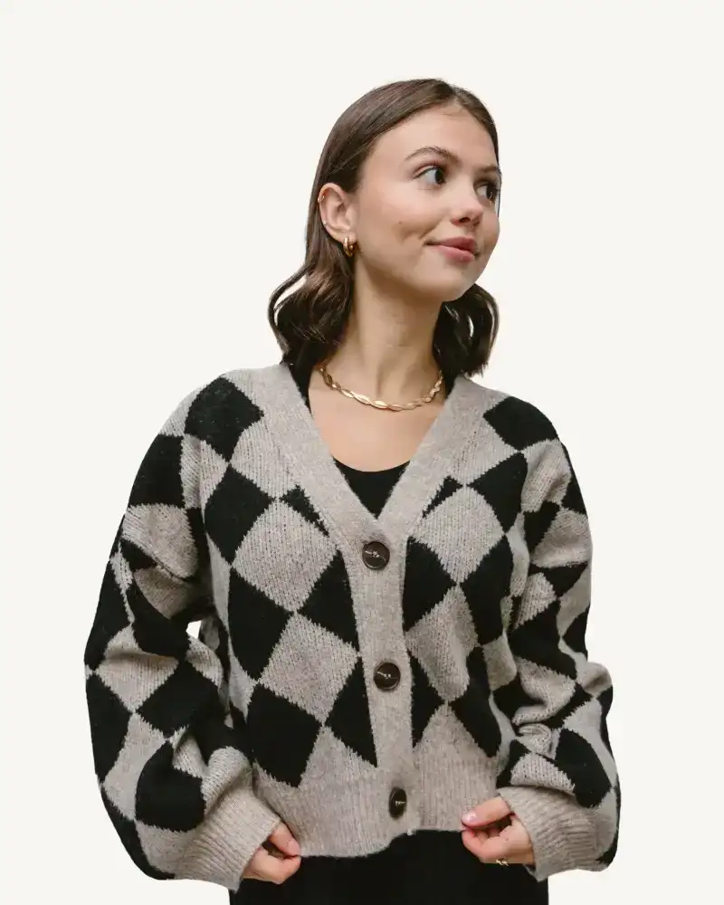Image of Argyle sweater