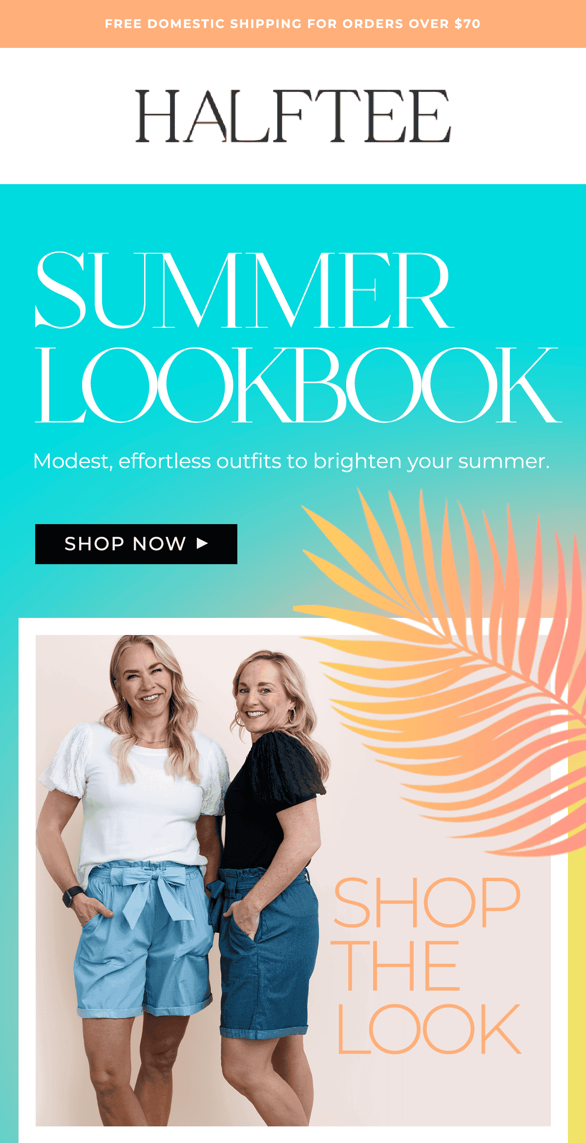 SUMMER LOOKBOOK Modest, effortless outfits to brighten your summer.