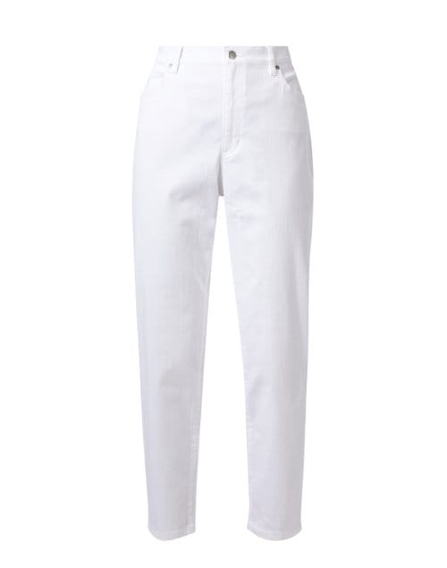 White Straight Leg Jean