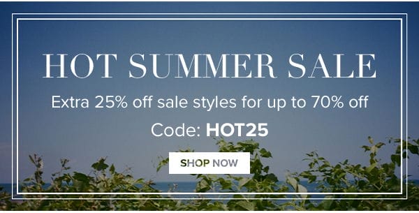 Hot Summer Sale