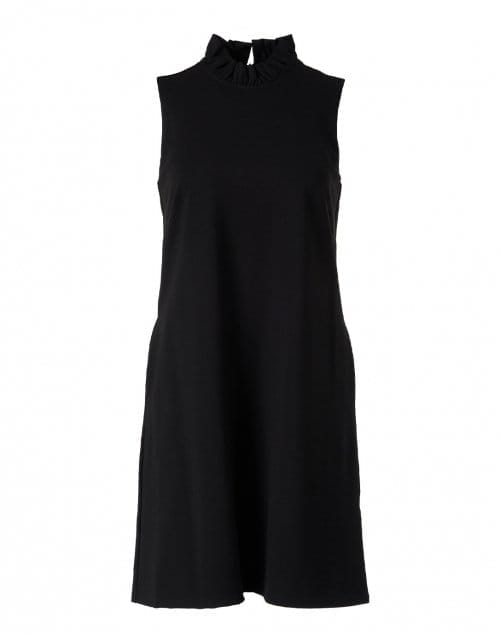 Avery Black Ruffle Dress