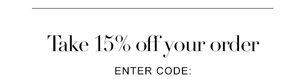 Take 100% off your order. Enter code: