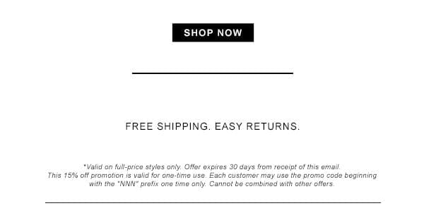 Free Shipping. Easy Returns.