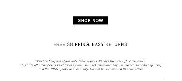 Free Shipping, Easy Returns