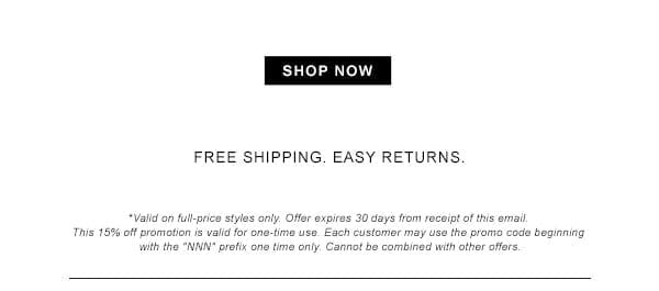 Free Shipping, Easy Returns