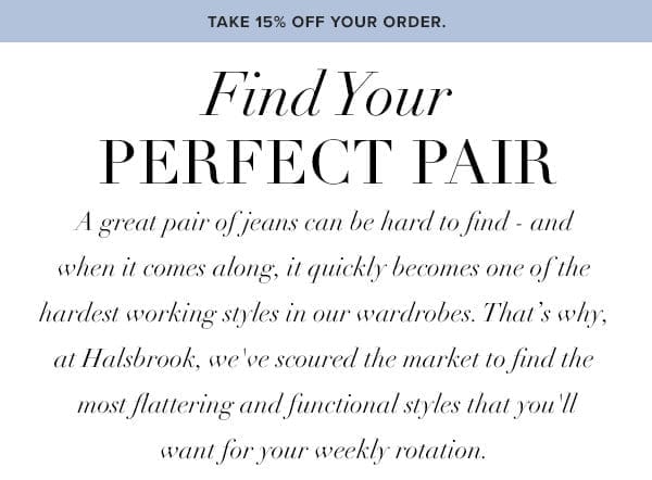 Find Your Perfect Pair