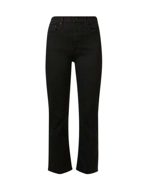 The Rider Black High-Waisted Ankle Jean