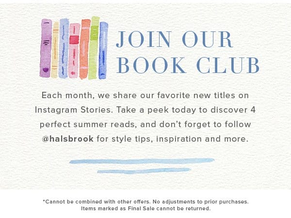 Join Our Book Club