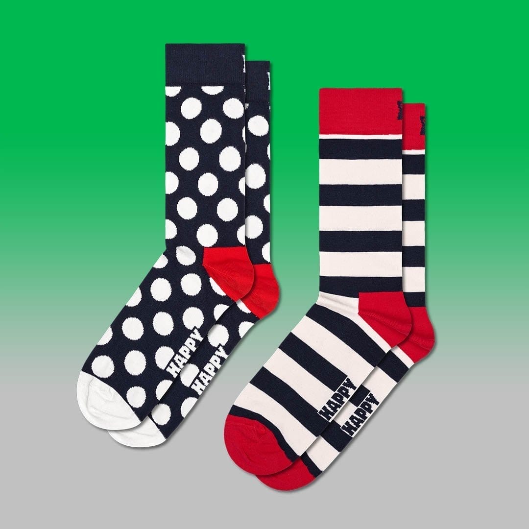 2-Pack Classic Big Dot Socks