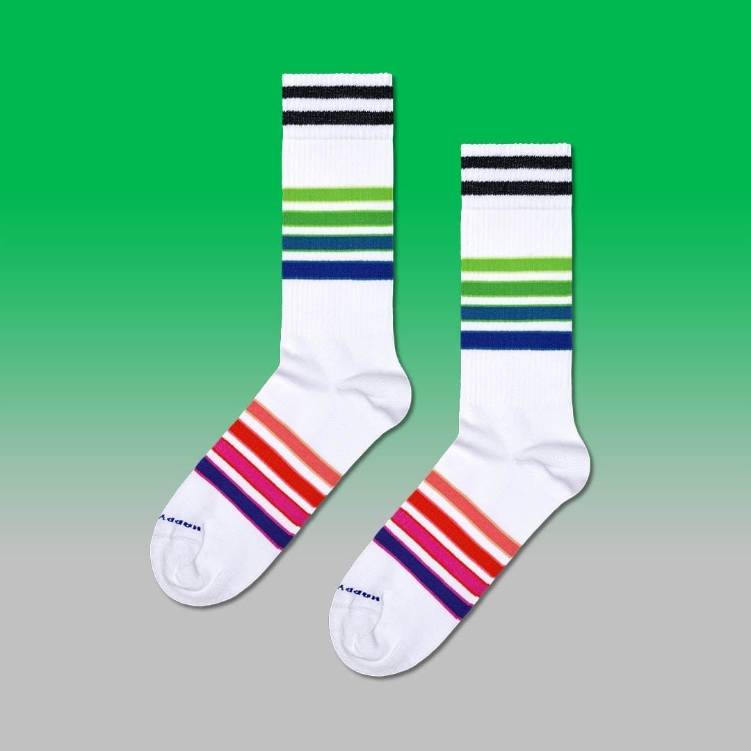 Street Stripe Sneaker Sock