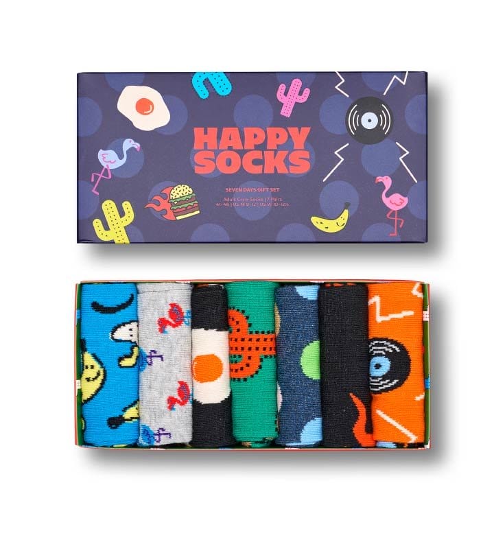 7-Pack Seven Days Socks Gift Set