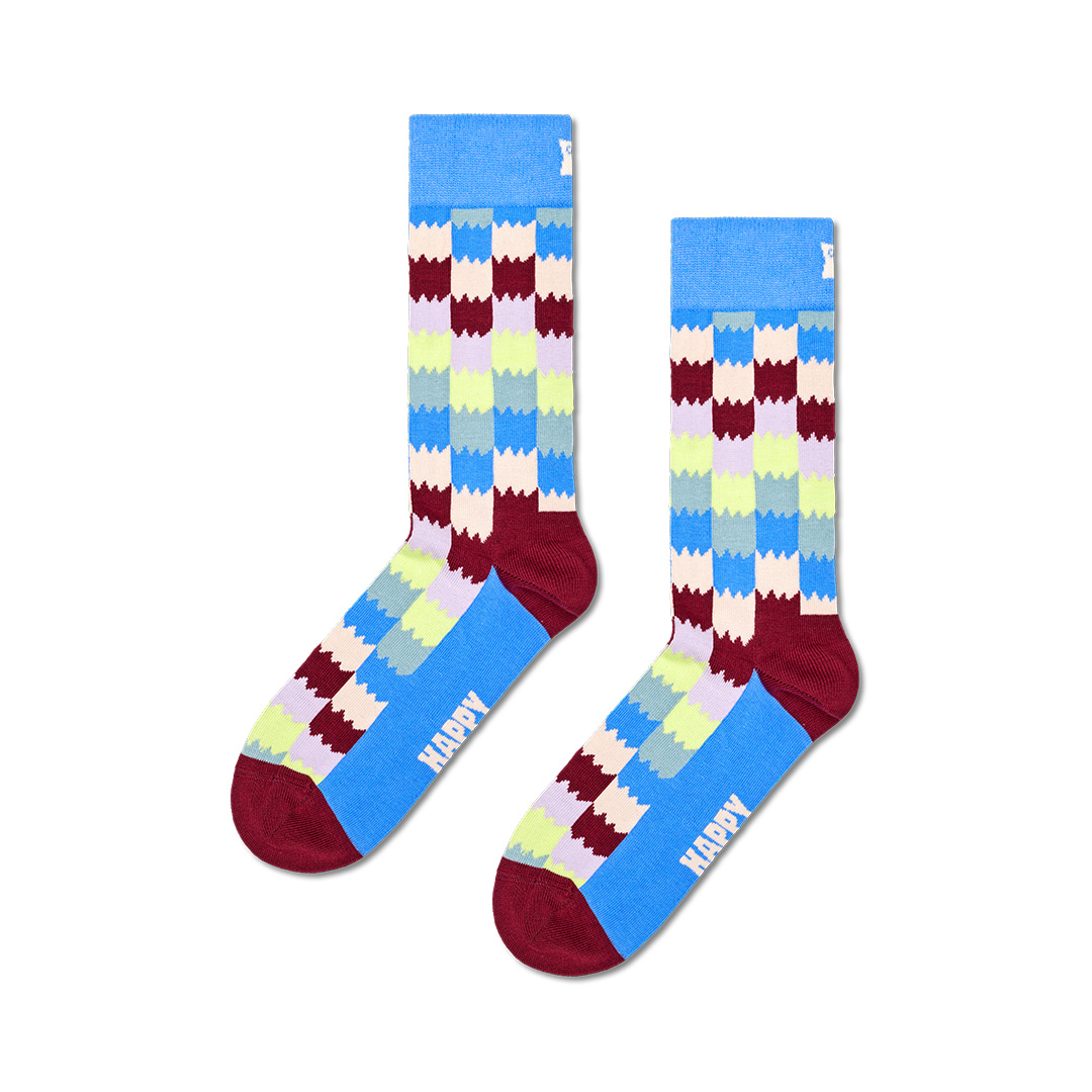 Dizzy Check Sock