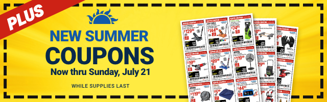 PLSU: NEW SUMMER COUPONS. Now thru Sunday, July 21