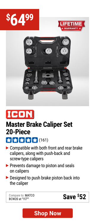 ICON: Master Brake Caliper Set, 20-Piece