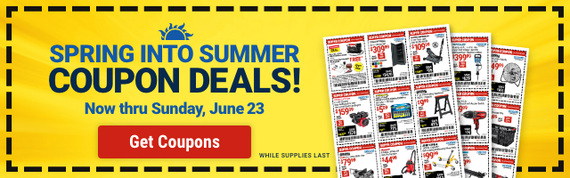 SPRING INTO SUMMER COUPON DEALS! Now thru Sunday, June 23