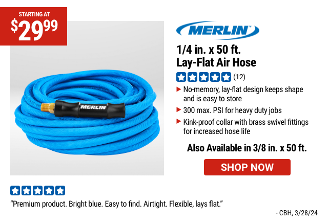 MERLIN: Lay-Flat Air Hose