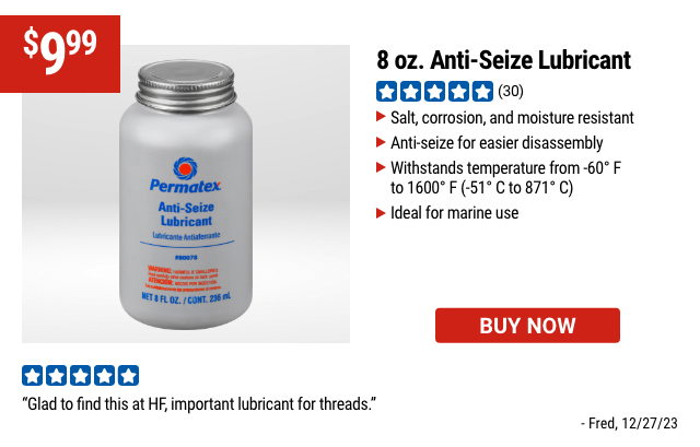 PERMATEX: 8 oz. Anti-Seize Lubricant