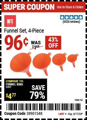 HFT: Funnel Set, 4-Piece