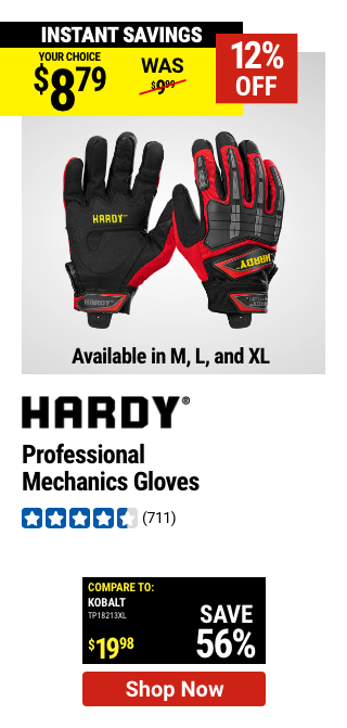 HARDY: Professional Mechanics Gloves