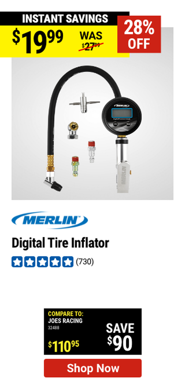 MERLIN: Digital Tire Inflator