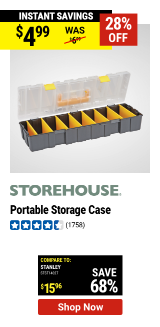 STOREHOUSE: Portable Storage Case