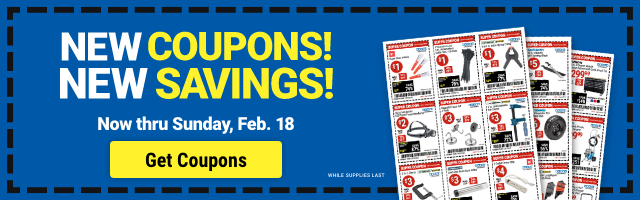 NEW COUPONS! NEW SAVINGS! Now thru Sunday, Feb. 18. Get Coupons.