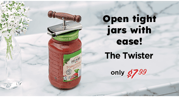 Open tight jars with ease!
