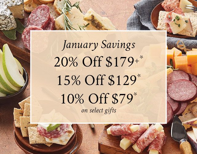 January Savings - Save 20%