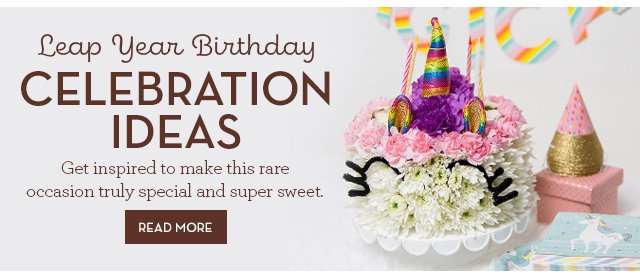 Leap Year Birthday Celebration Ideas - Get inspired to make this rare occasion truly special and super sweet. READ NOW