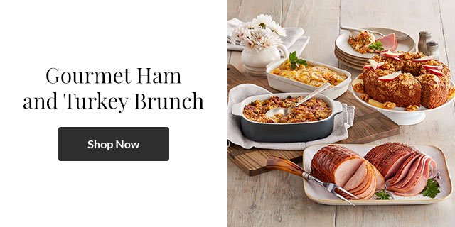 Gourmet Ham and Turkey Brunch