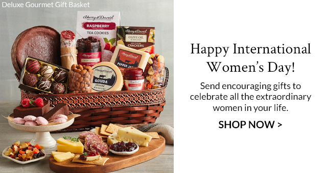 Happy International Women's Day! - Send encouraging gifts to celebrate all the extraordinary women in your life.