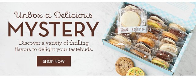 Unbox a Delicious Mystery - Discover a variety of thrilling flavors to delight your tastebuds.
