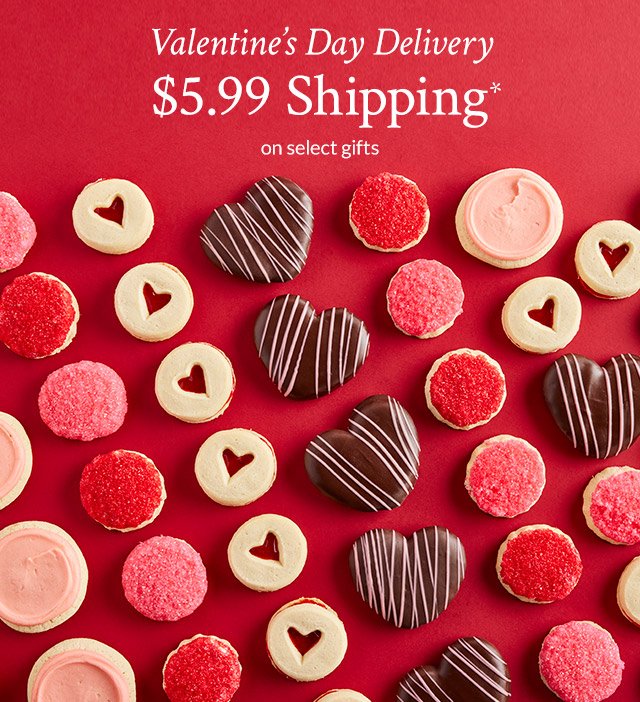 Valentine's Day Delivery - \\$5.99 Shipping