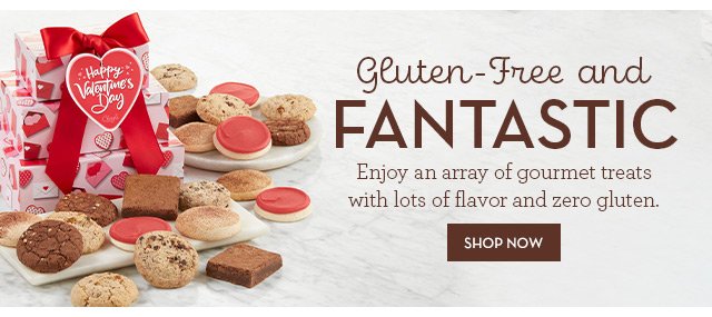 Gluten-Free and Fantastic - Enjoy an array of gourmet treats with lots of flavor and zero gluten.