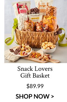 Snack Lovers Gift Basket - \\$89.99