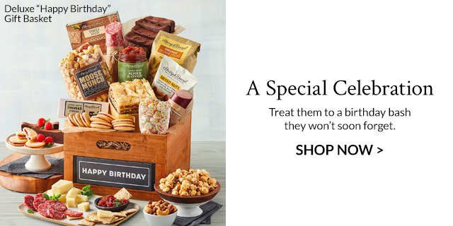 A Special Celebration - Treat them to a birthday bash they won't soon forget.