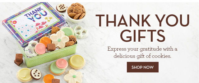 Thank You Gifts - Express your gratitude with a delicious gift of cookies.