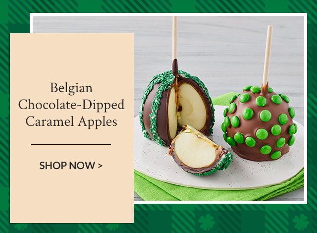 Belgian Chocolate-Dipped Caramel Apples