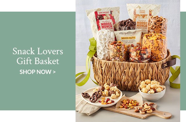 Snack Lovers Gift Basket