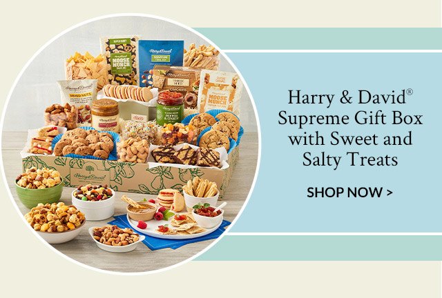 Harry & David® Supreme Gift Box with Sweet and Salty Treats