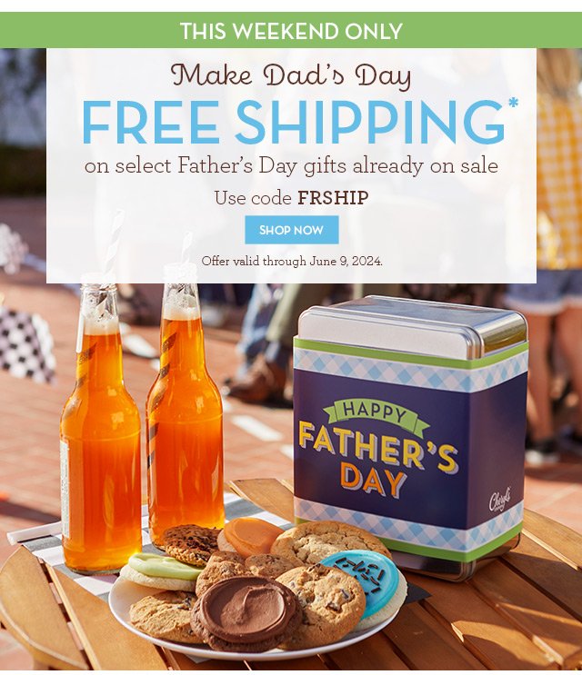 This Weekend Only - Make Dad’s Day - FREE SHIPPING on select Father’s Day gifts already on sale