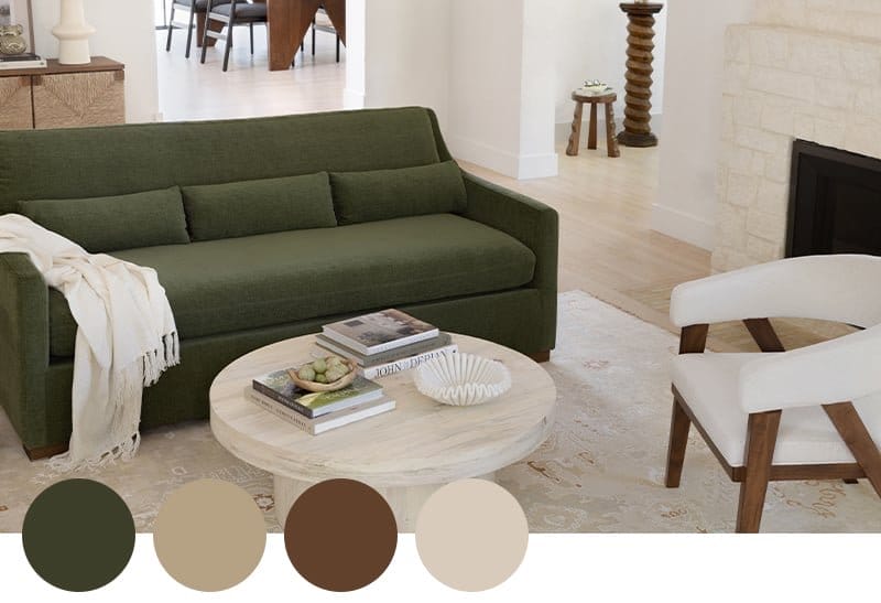 17 Designer-Curated Living Room Color Palettes