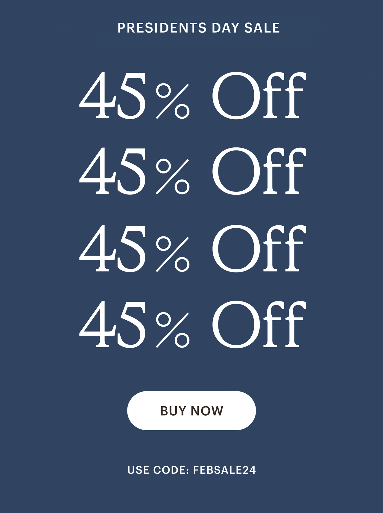 45% off