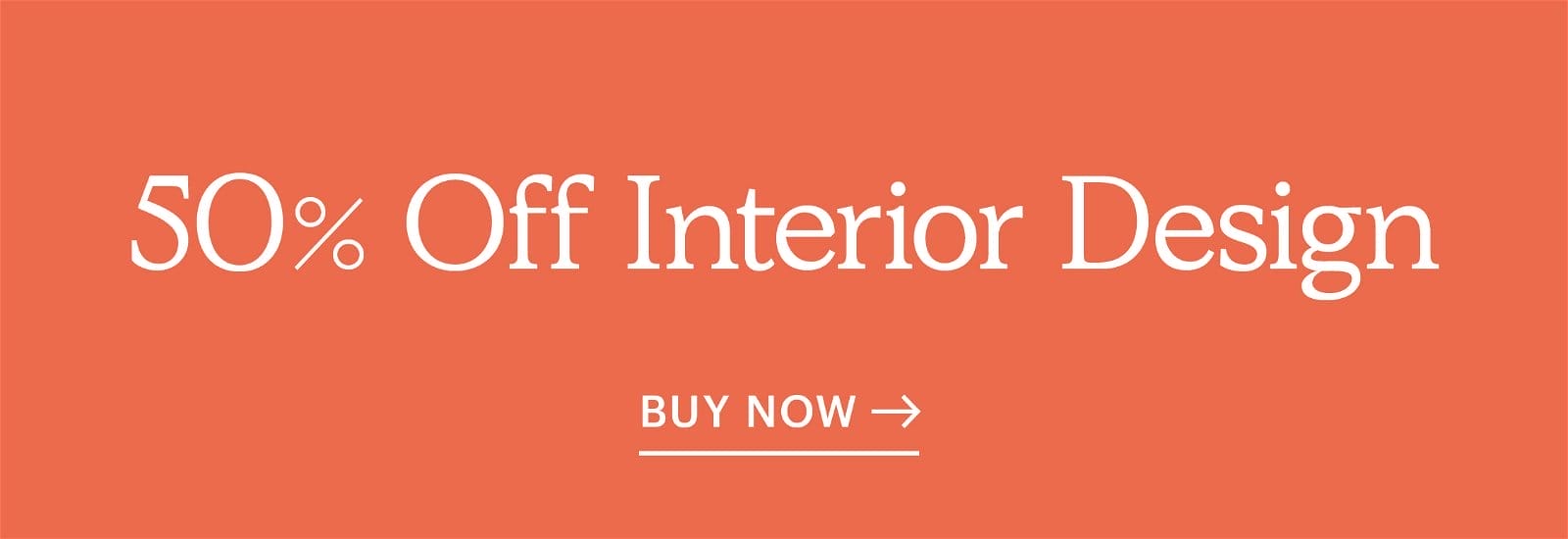 50% off Interior Design